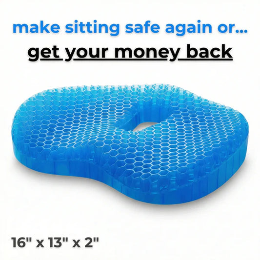 Eliminate Tailbone Pain And Sit Comfortably For Hours With MediGel