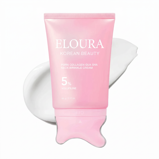 Eloura Korean PDRN Collagen Gua Sha Neck Wrinkle Cream