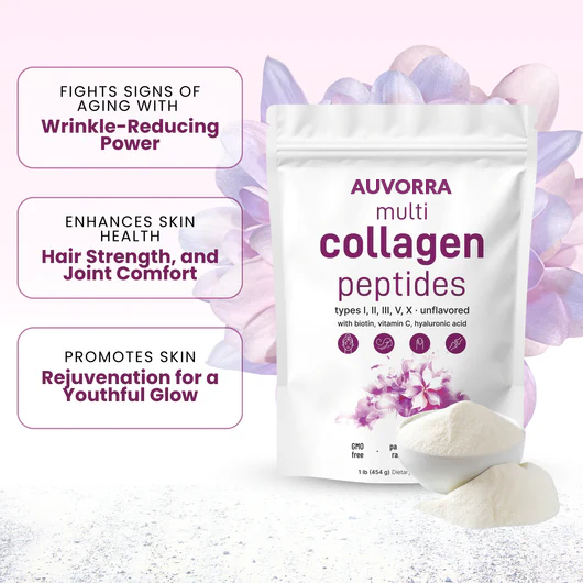 Multi Collagen Peptides - 5 Types in 1