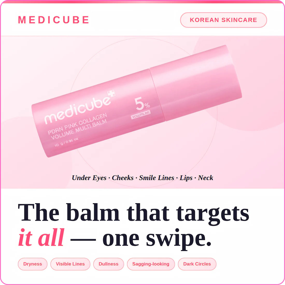 Medicube PDRN - Pink Collagen Volume Multi Balm