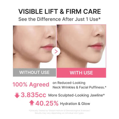 Eloura Korean PDRN Collagen Gua Sha Neck Wrinkle Cream